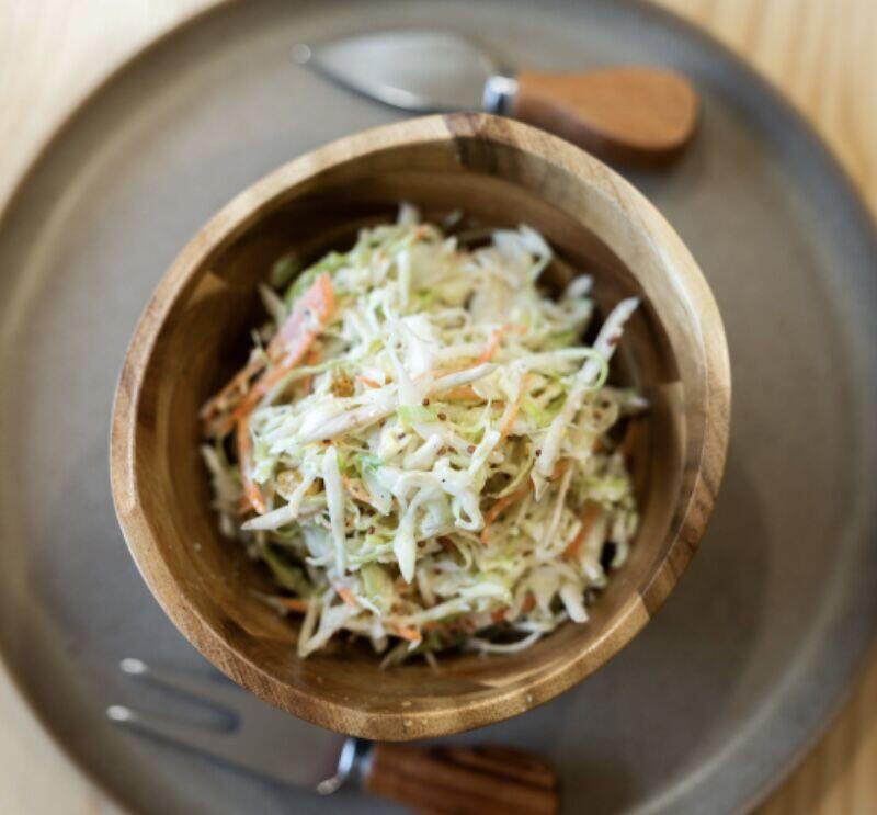 Apple Sour Cream Cole Slaw